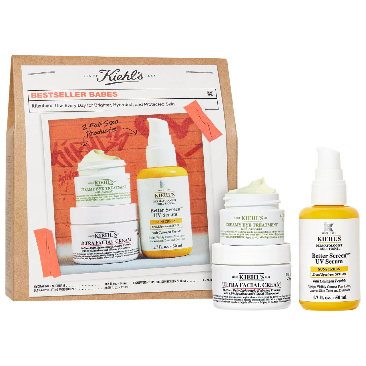 Kiehl's Since 1851  Bestseller Babes Skincare Gift Set