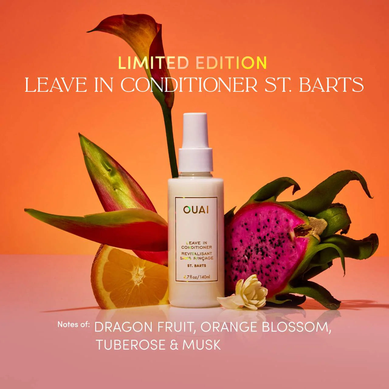 OUAI  St. Barts Detangling and Frizz Fighting Leave in Conditioner