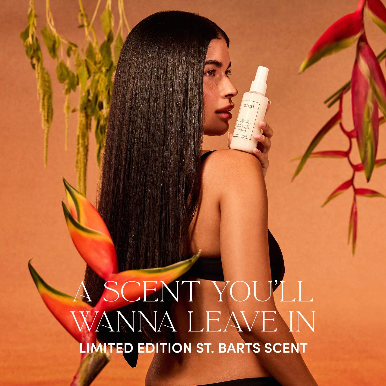 OUAI  St. Barts Detangling and Frizz Fighting Leave in Conditioner