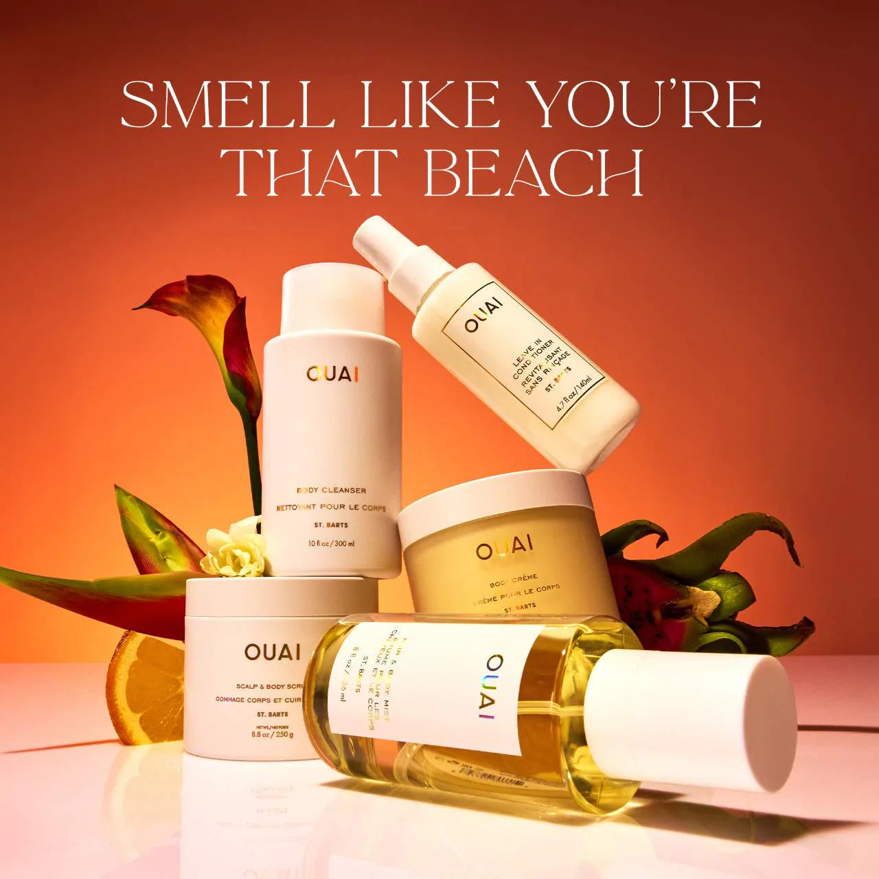 OUAI  St. Barts Detangling and Frizz Fighting Leave in Conditioner
