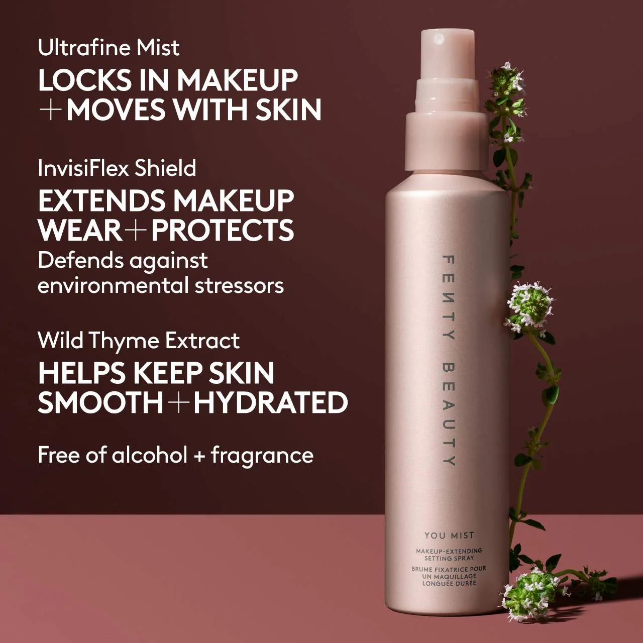 Fenty Beauty by Rihanna  You Mist Makeup-Extending Setting Spray