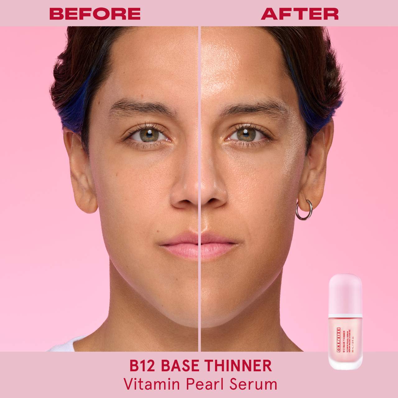 B12 Base Thinner Luminous Vitamin Pearl Boosting Serum