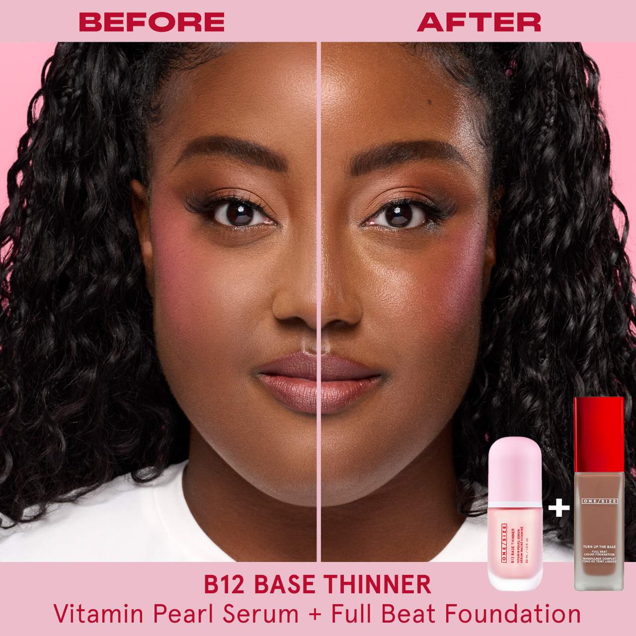 B12 Base Thinner Luminous Vitamin Pearl Boosting Serum