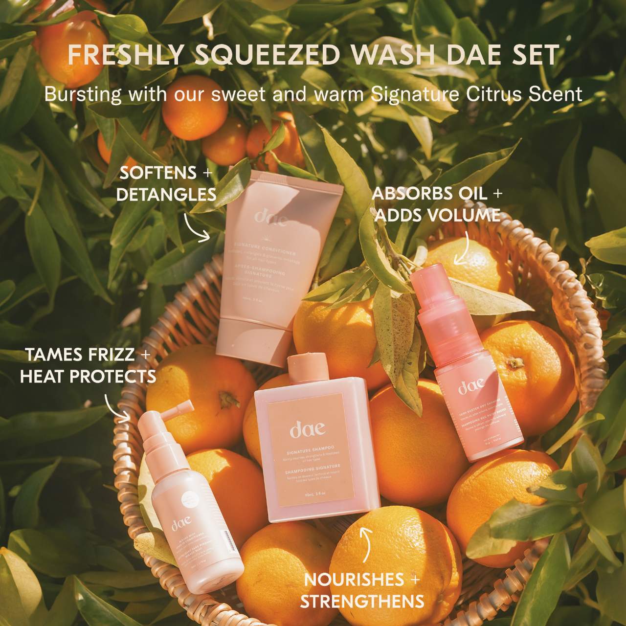 dae  Freshly Squeezed Wash Set