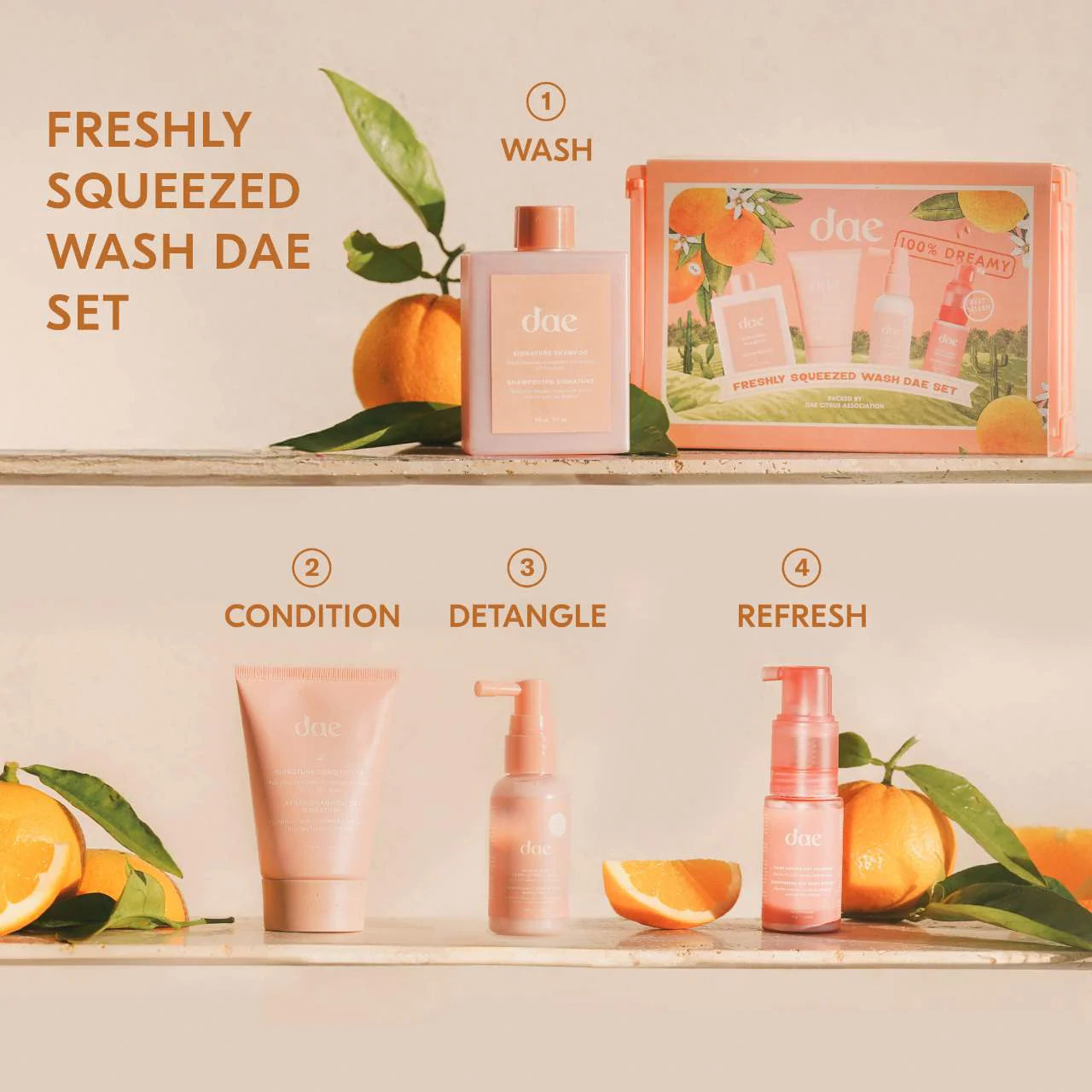 dae  Freshly Squeezed Wash Set