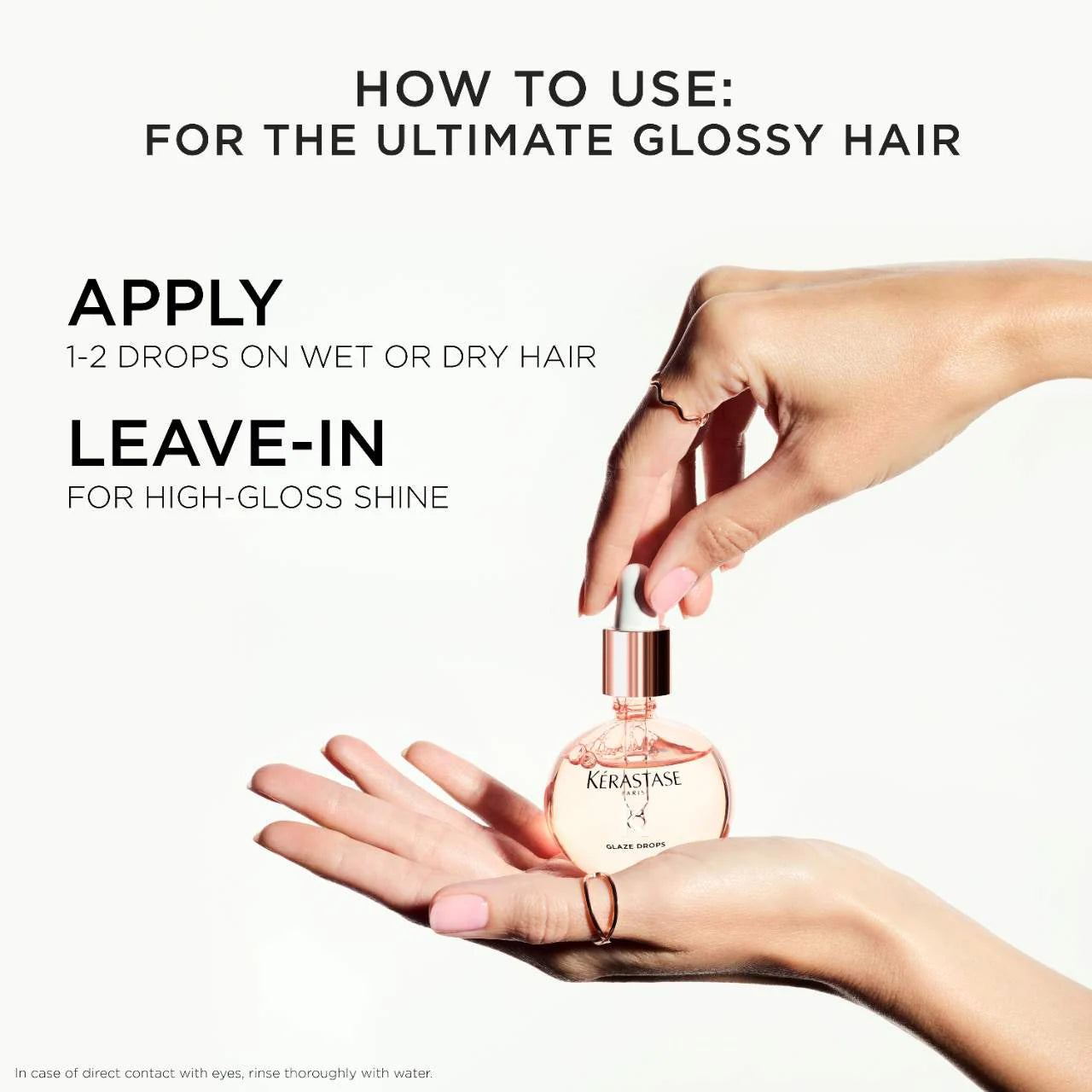 Kérastase  Gloss Absolu Glaze Drops Anti-Frizz Hair Oil