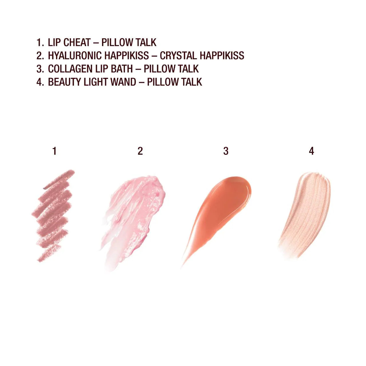Charlotte Tilbury  Pillow Talk Iconic Lip and Cheek Secrets Set