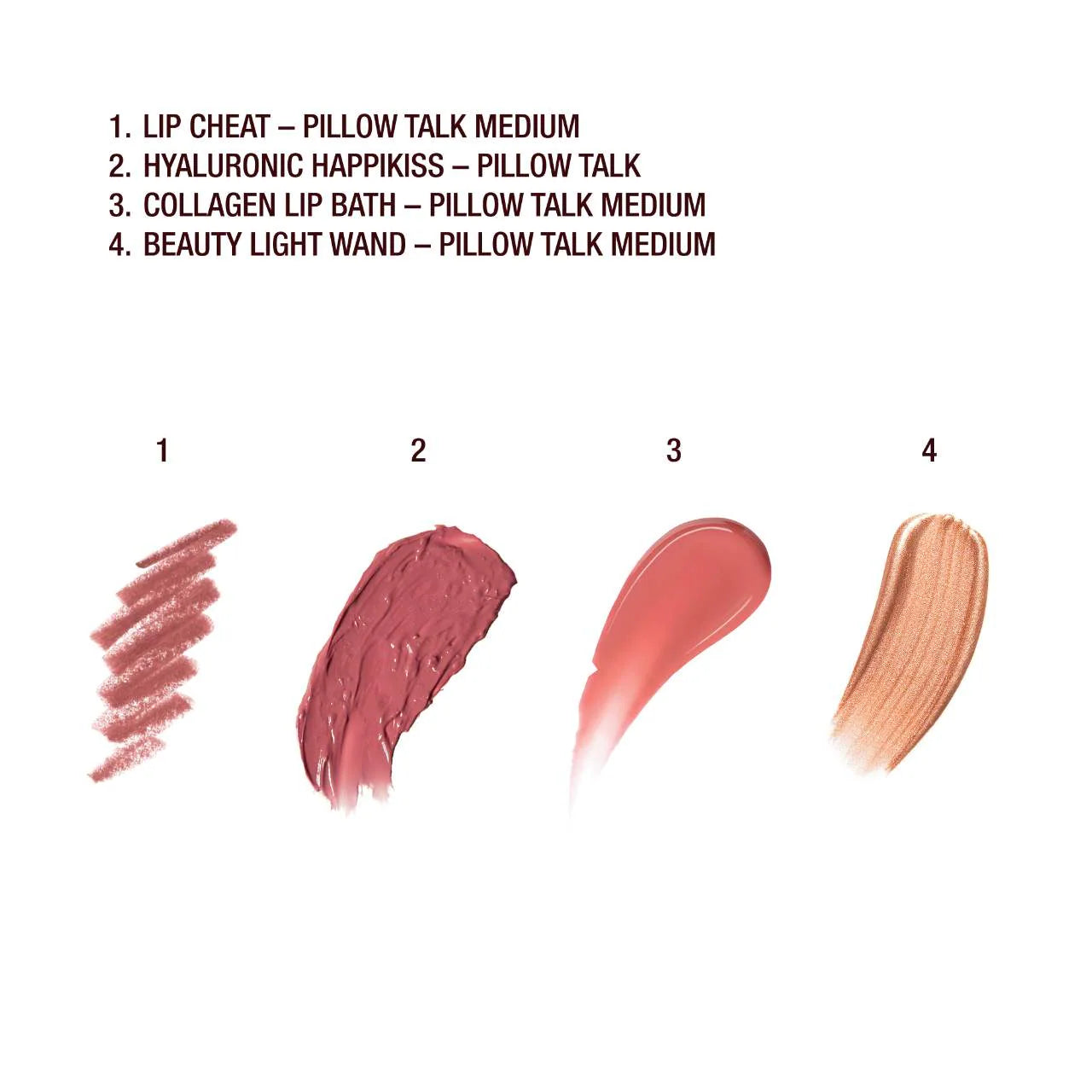 Charlotte Tilbury  Pillow Talk Iconic Lip and Cheek Secrets Set