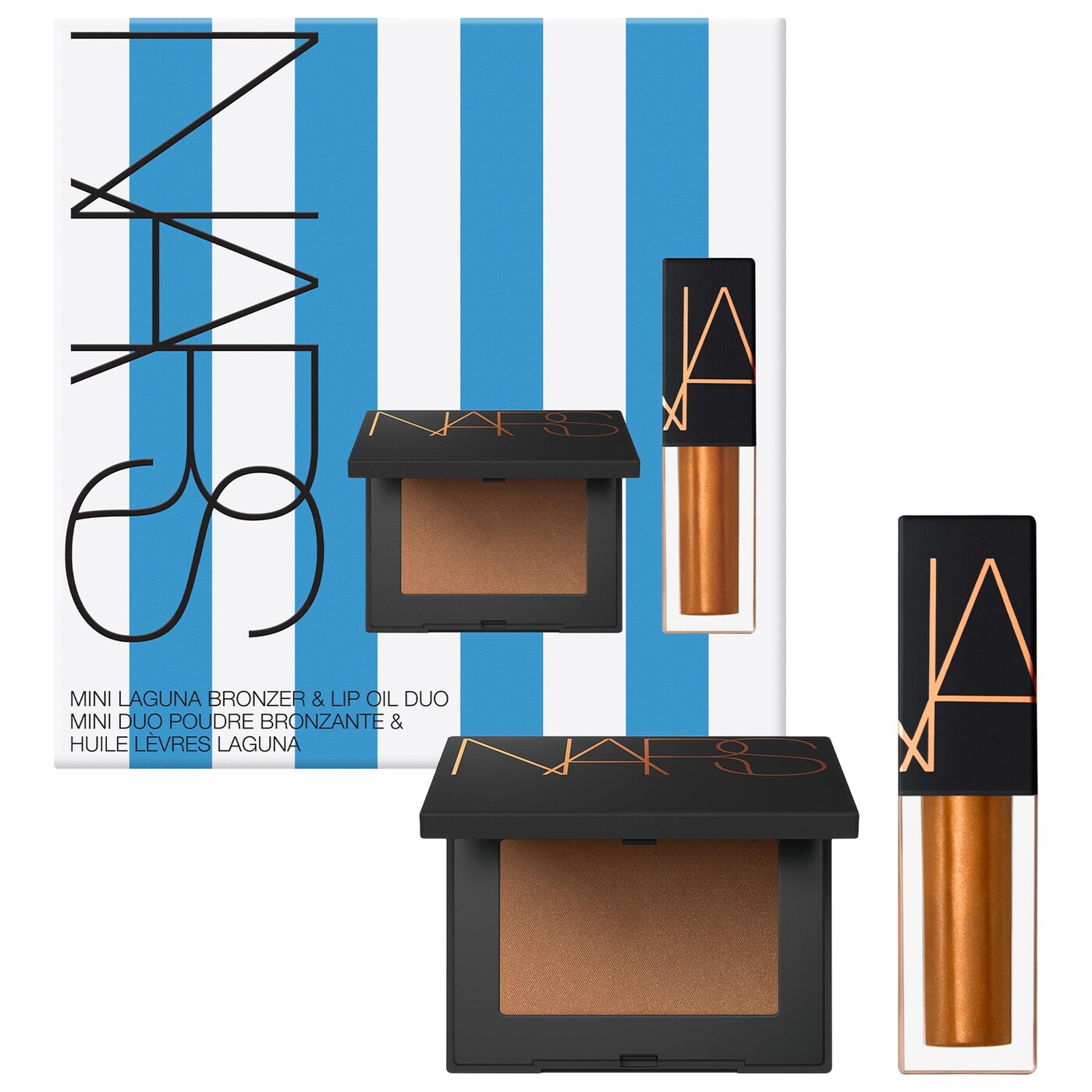 NARS  Mini Laguna Bronzer & Lip Oil Duo