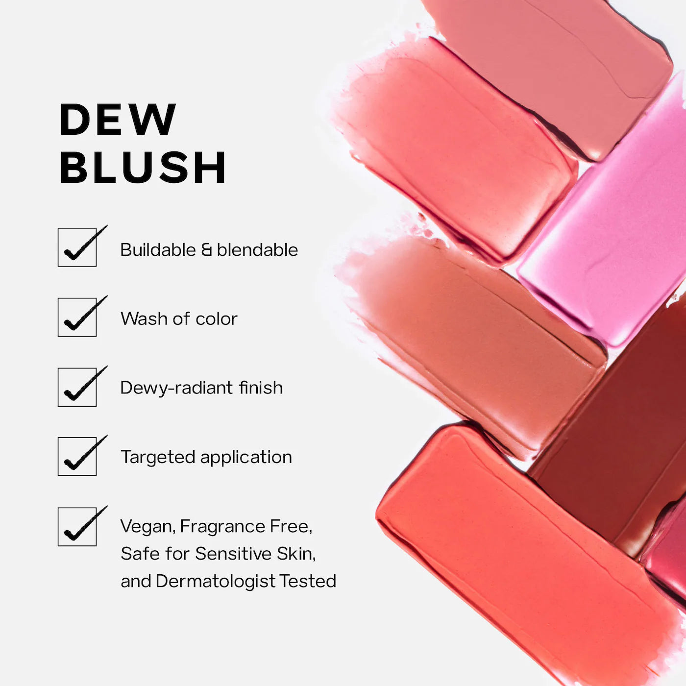 Saie  Dew Blush Liquid Cream Blush