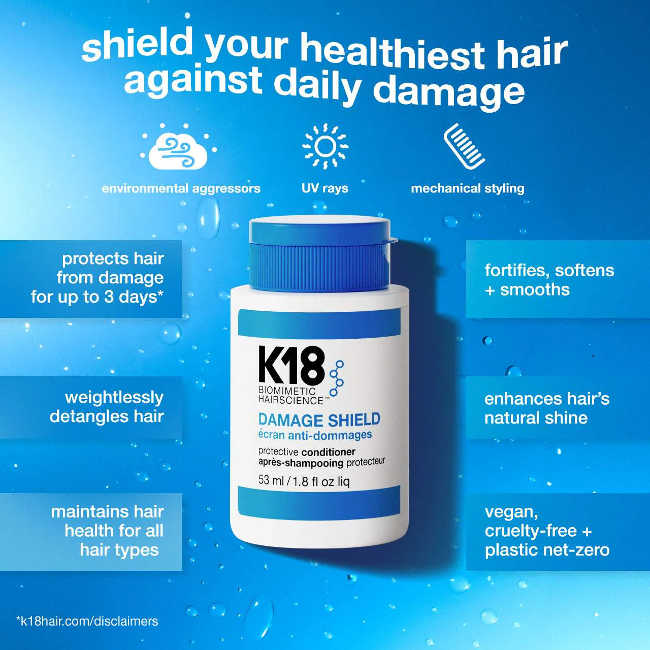 K18 Biomimetic Hairscience  Repair + Protect Minis Kit