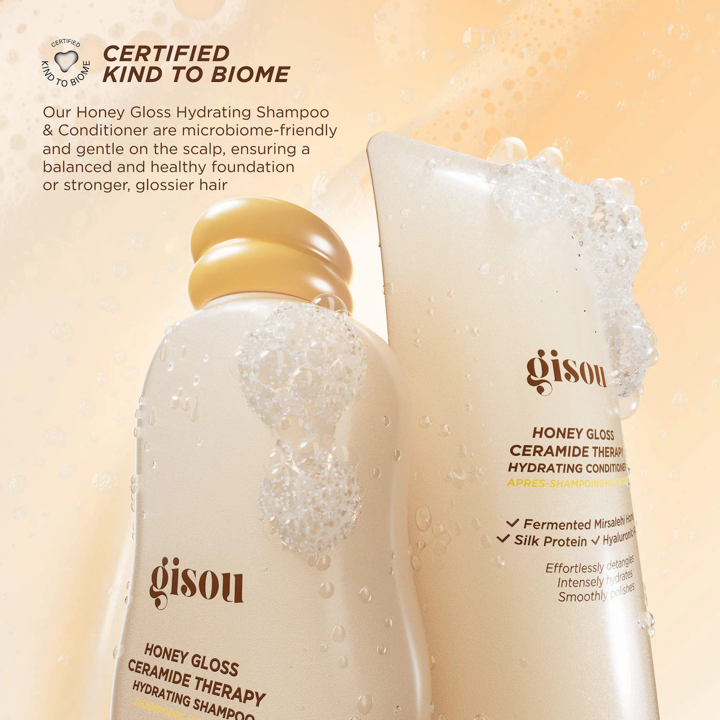 Gisou  Honey Gloss Ceramide Therapy Hydrating Conditioner