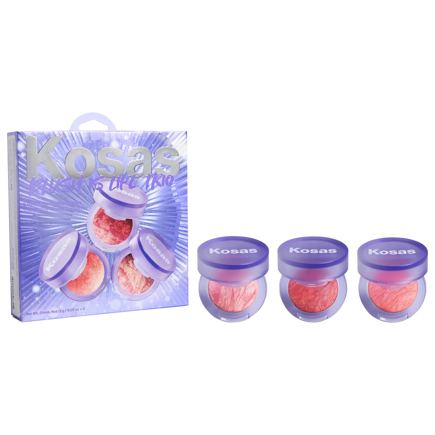 Kosas  Mini Blush is Life Trio Gift Set