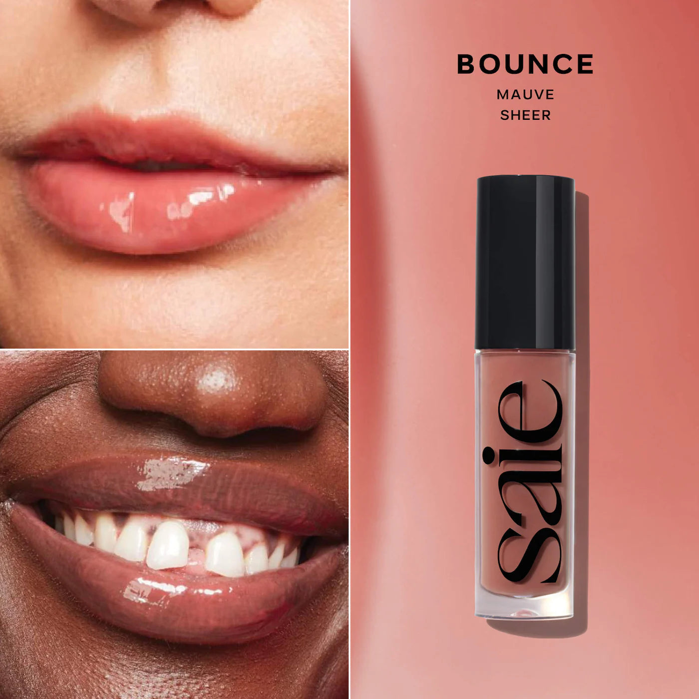 Saie  Glossybounce™ Lip Gloss-Oil Duo Gift Set