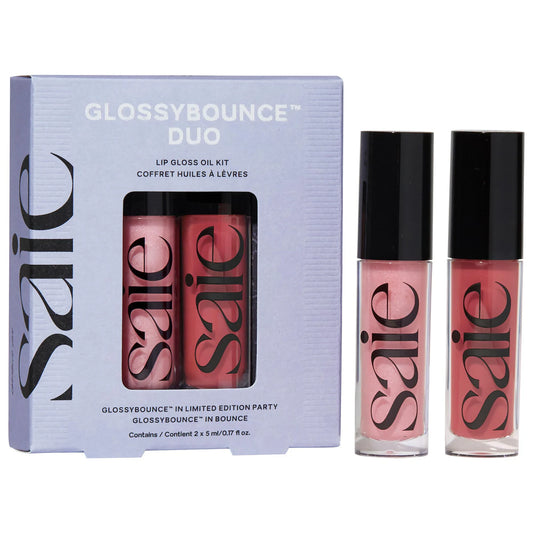 Saie  Glossybounce™ Lip Gloss-Oil Duo Gift Set