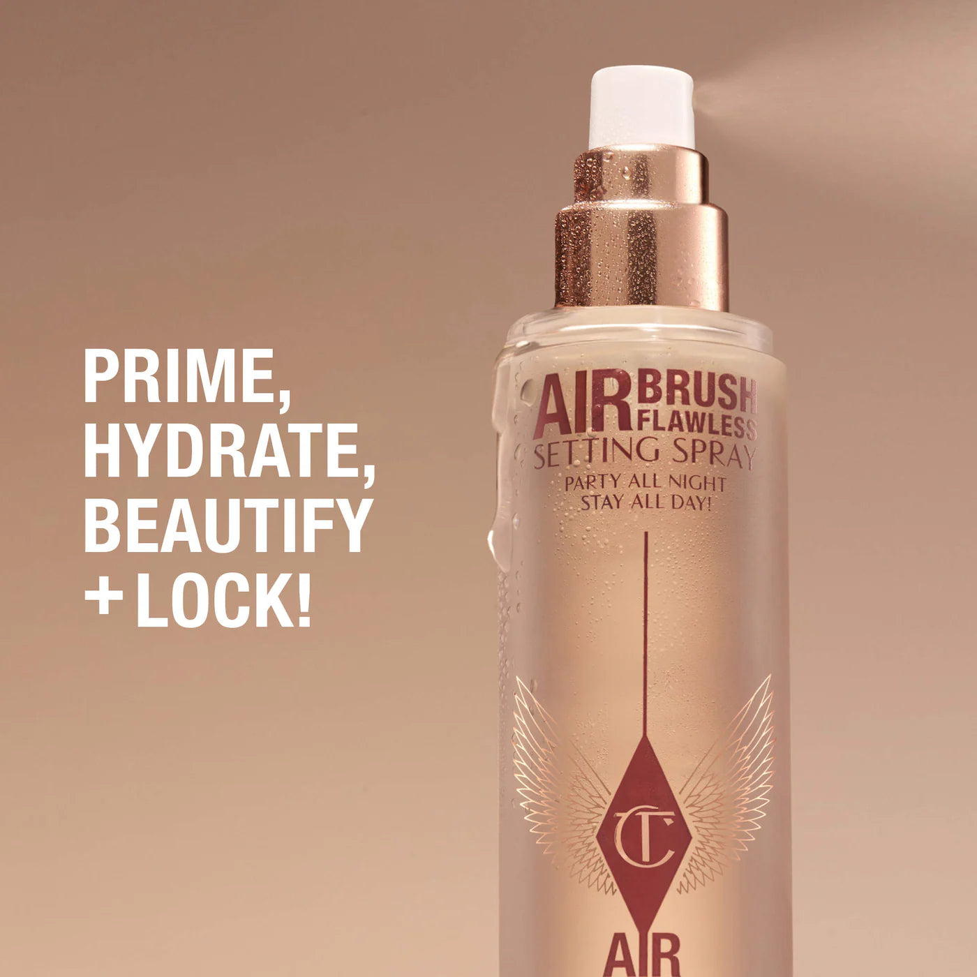 Charlotte Tilbury  Mini Airbrush Flawless Setting Spray Duo Gift Set