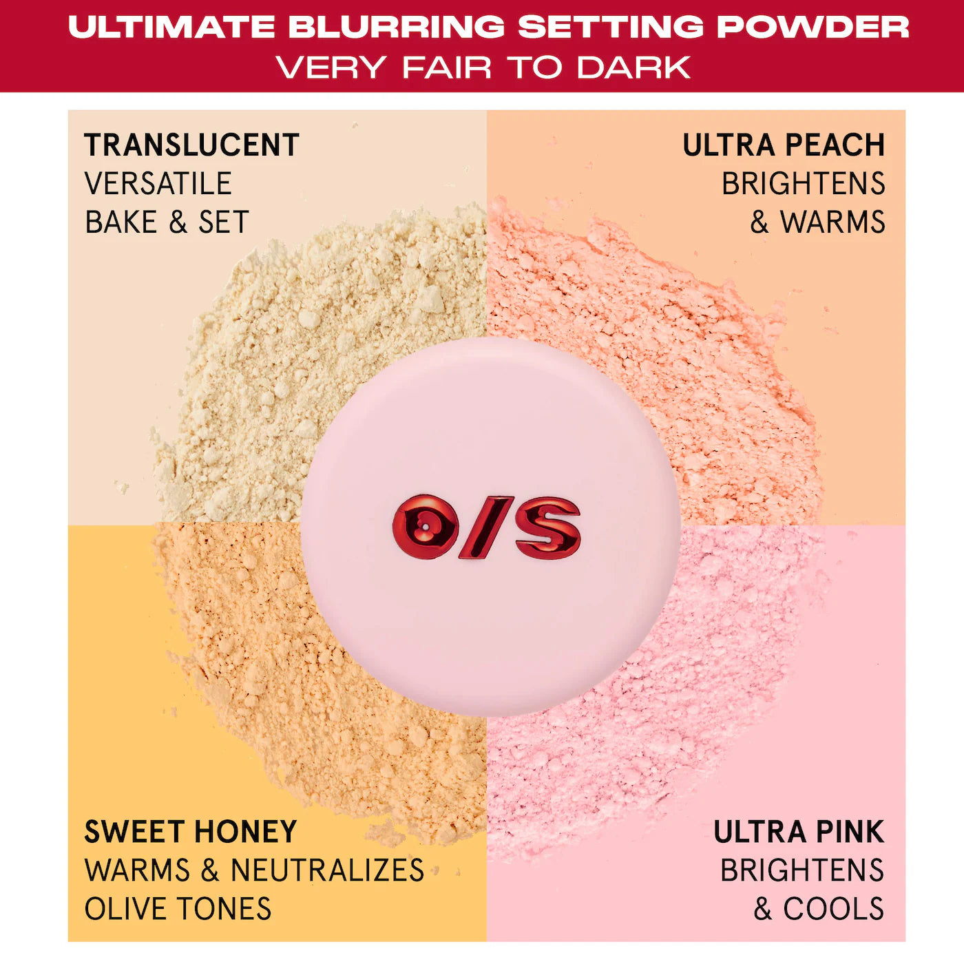 ONE/SIZE by Patrick Starrr  Ultimate Blurring Setting Powder Blurred & Bright Travel Duo