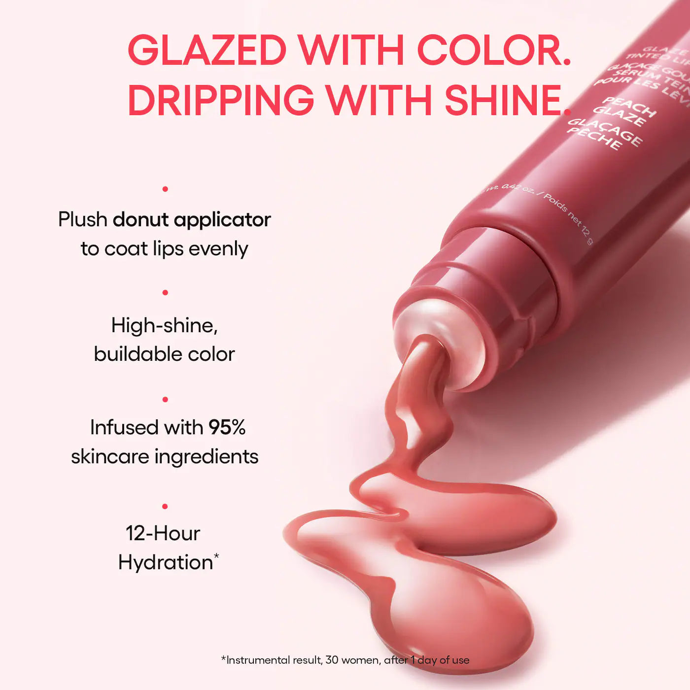 LANEIGE  Glaze Craze Donut Delight Hydrating Tinted Lip Serum Duo