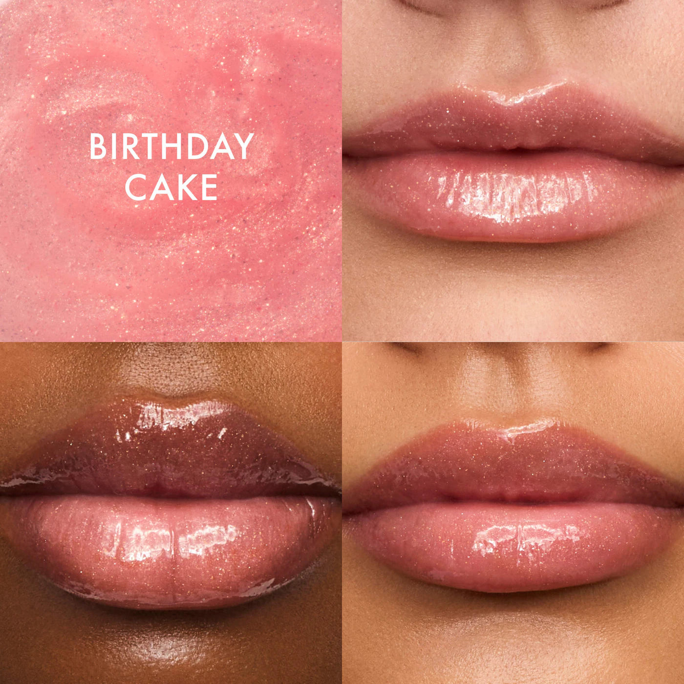 Summer Fridays  Sweet Pink Duo with Birthday Cake + Strawberry Soft Serve Lip Butter Balm