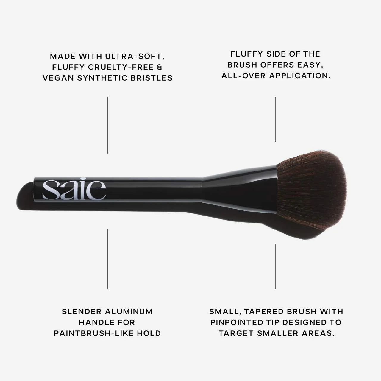 Saie  The Powder Blush Brush