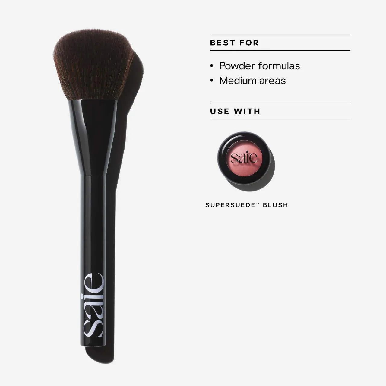 Saie  The Powder Blush Brush