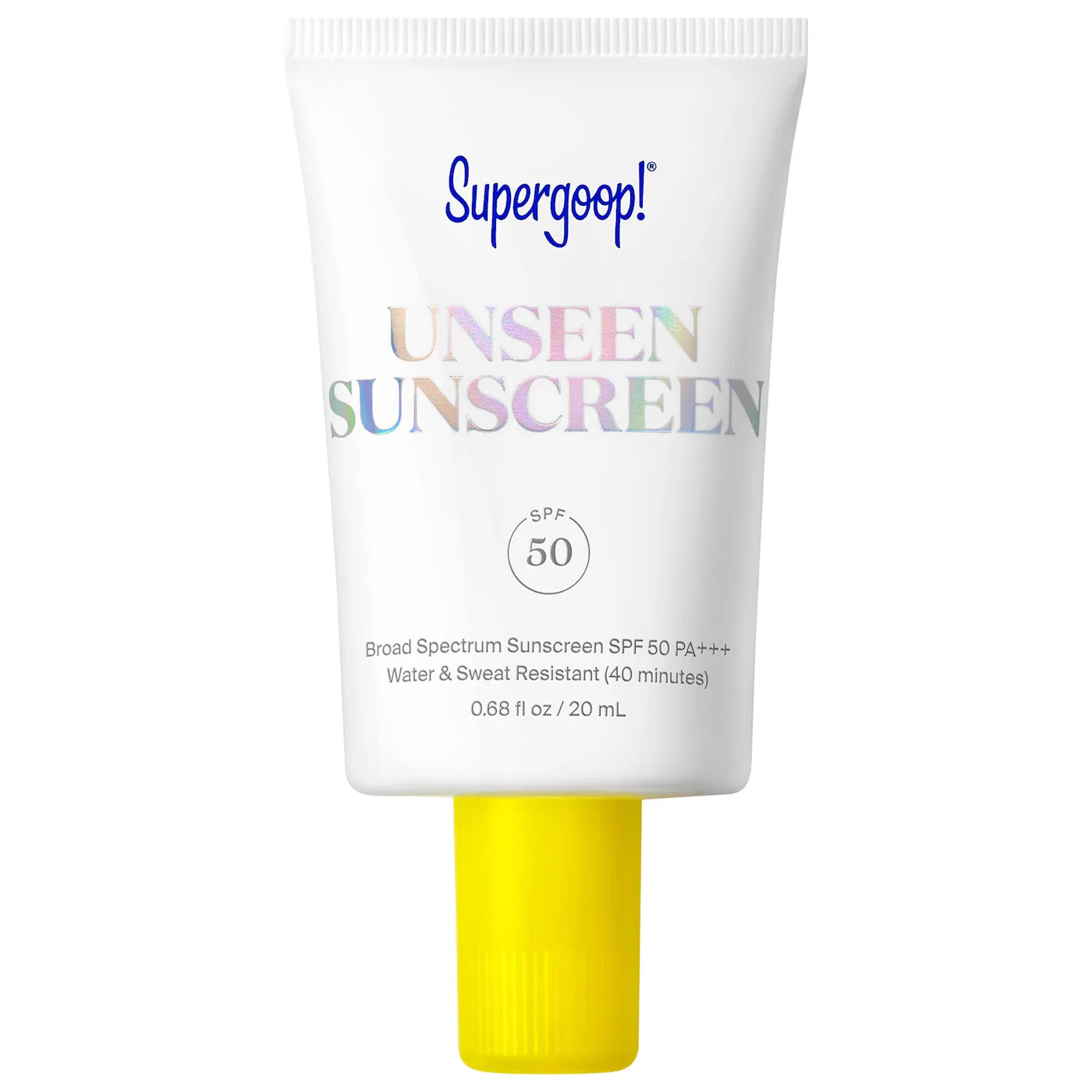 Supergoop!  Unseen Sunscreen Invisible Broad Spectrum SPF 50  PA +++