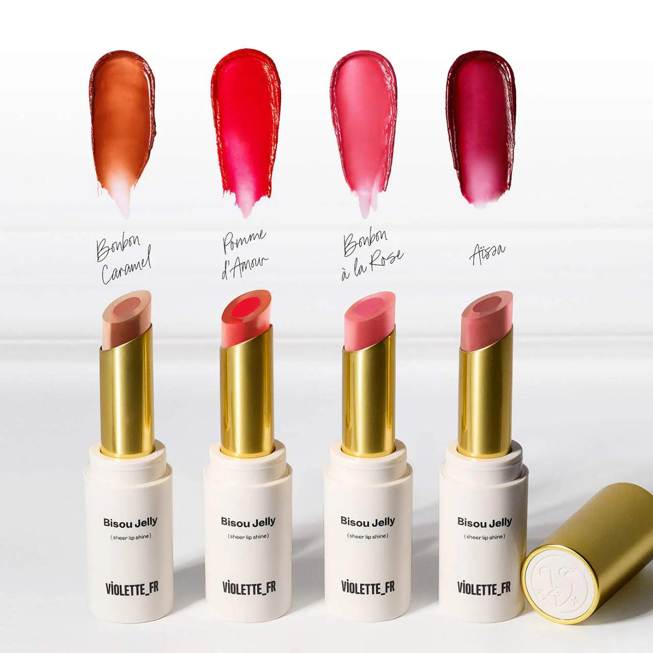 VIOLETTE_FR  BISOU JELLY Sheer Shine Hydrating Lipstick