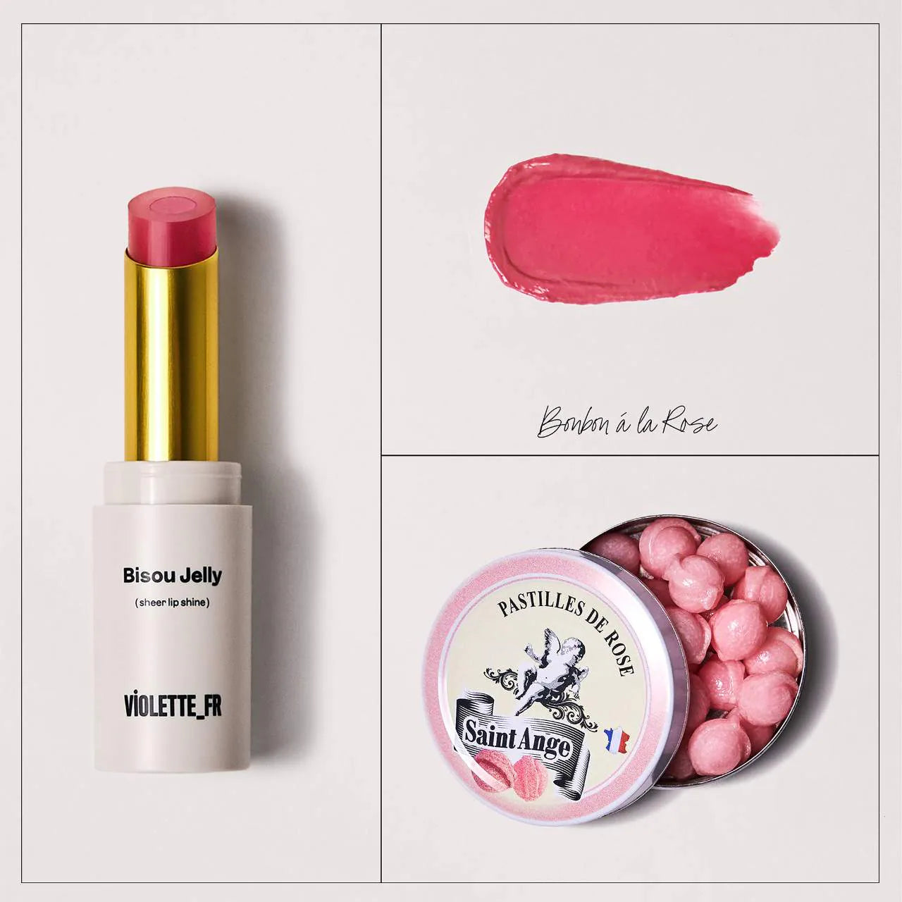 VIOLETTE_FR  BISOU JELLY Sheer Shine Hydrating Lipstick