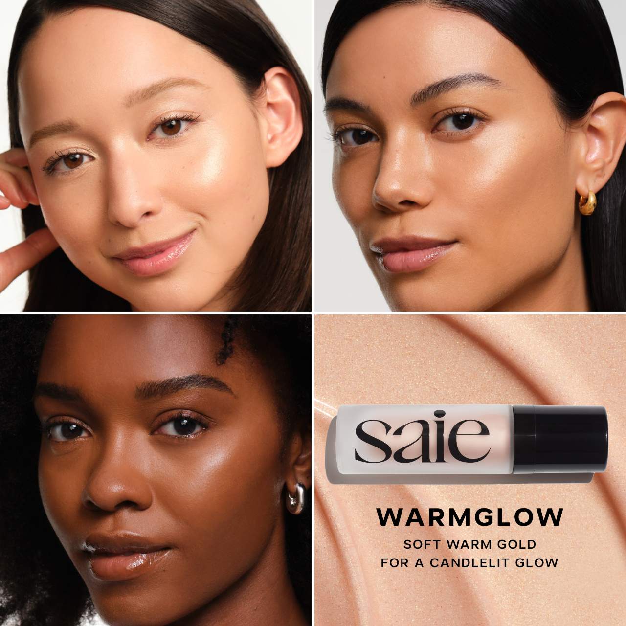 Saie  Glowy Super Gel Lightweight Dewy Multipurpose Illuminator